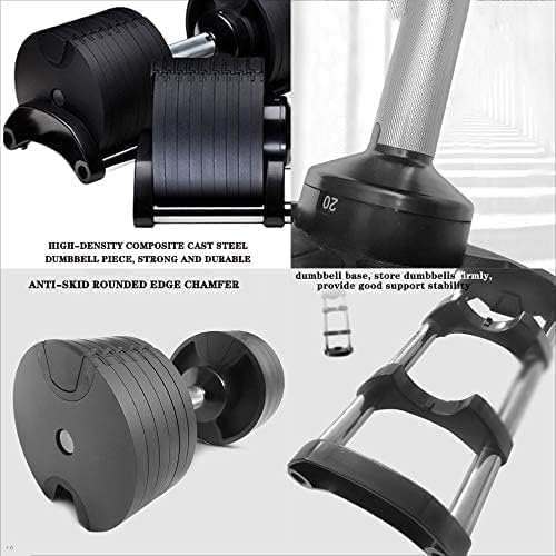 Adjustable Dumbbell Pair 2–32 kg – Home Gym Strength Set MF - Image 4