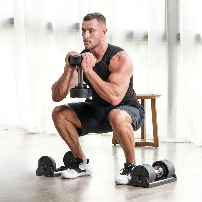 Adjustable Dumbbell Pair 2–32 kg – Home Gym Strength Set MF - Image 3