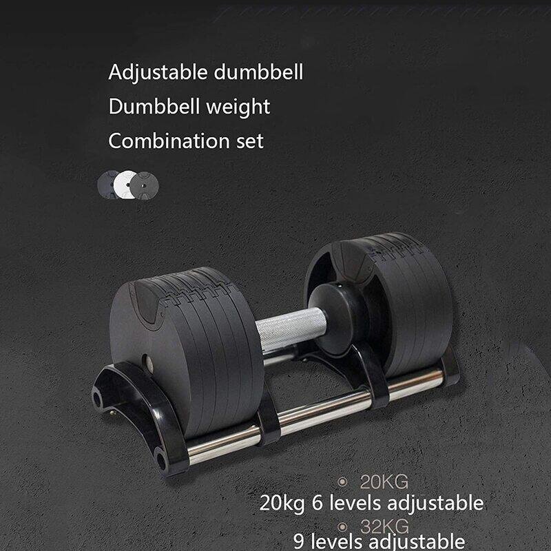 Adjustable Dumbbell Pair 2–32 kg – Home Gym Strength Set MF - Image 6